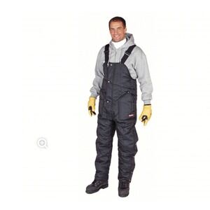 RefrigiWear Mens Iron-Tuff Insulated Bib Overalls -50F Cold Protection 0385R 4XL